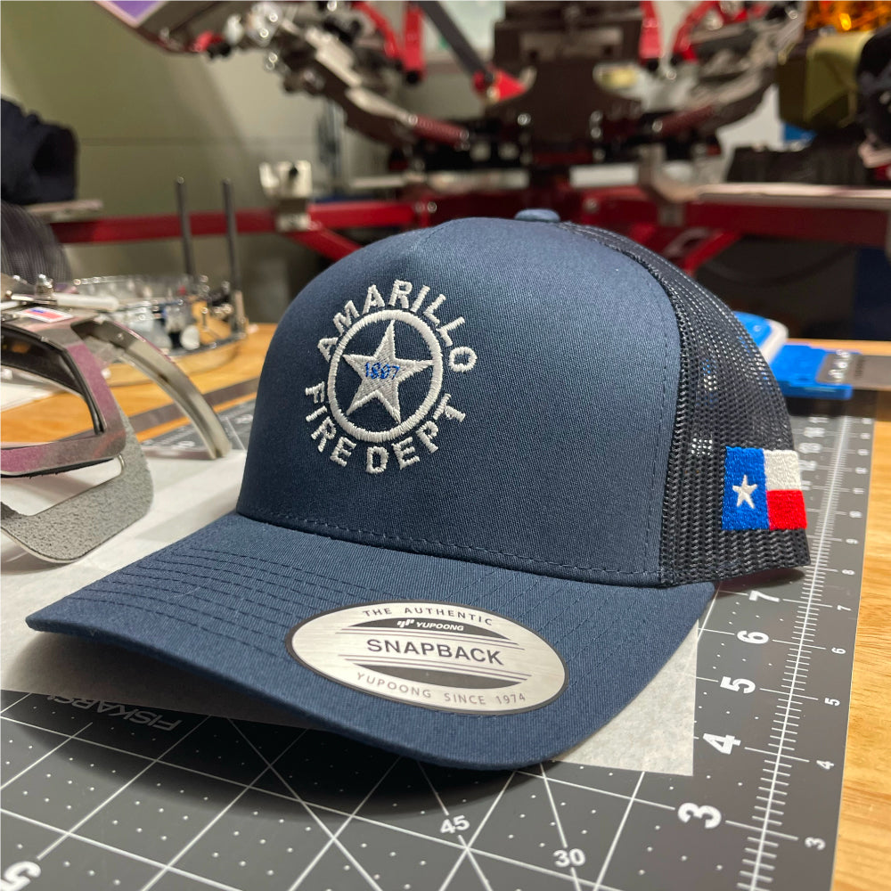 Amarillo Fire Star Logo Hat