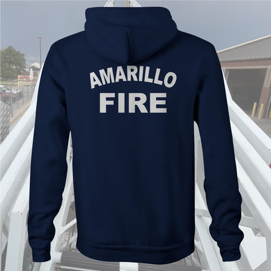 AMARILLO FIRE FULL ZIP HOODED SWEATSHIRT