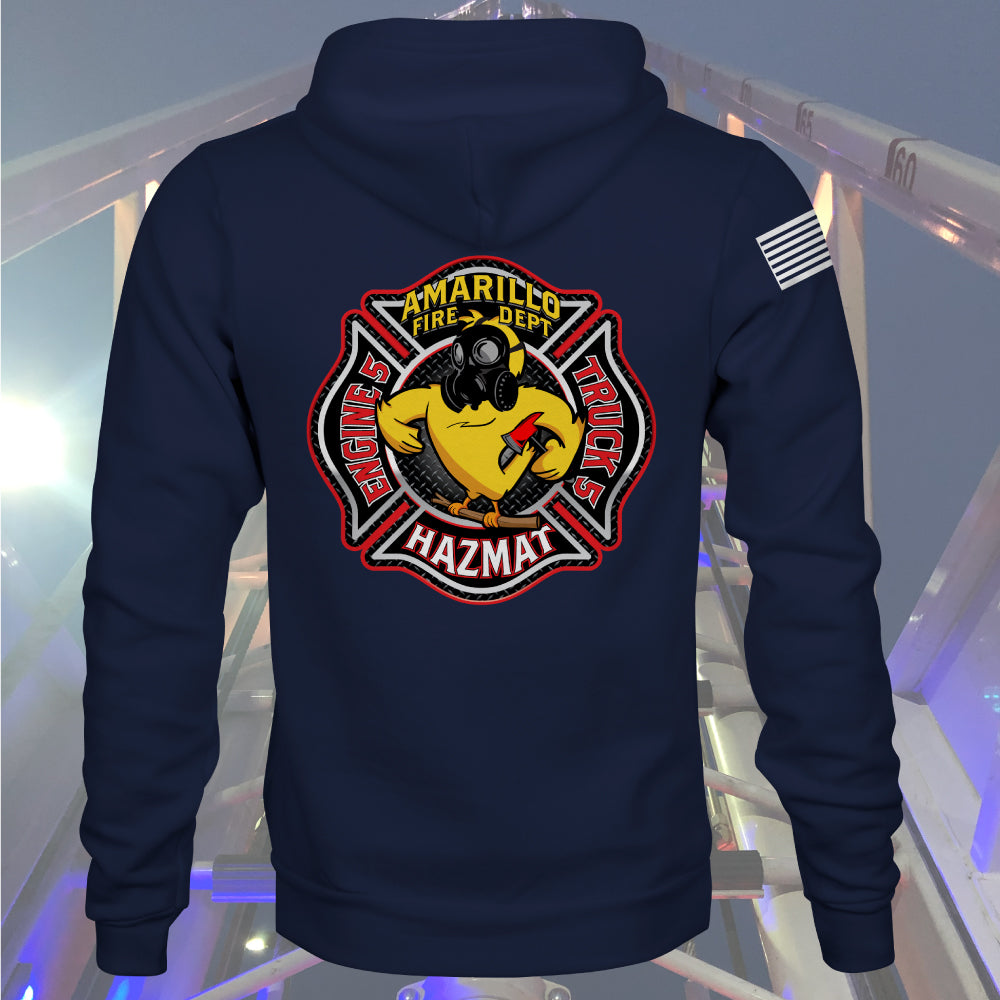 AMARILLO FIRE HOODED SWEATSHIRT