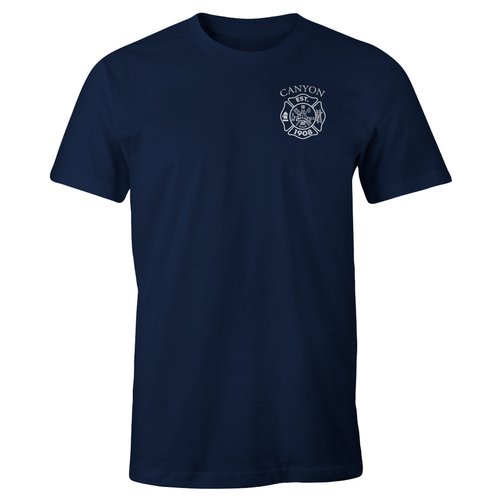 Canyon Fire Navy T-Shirt